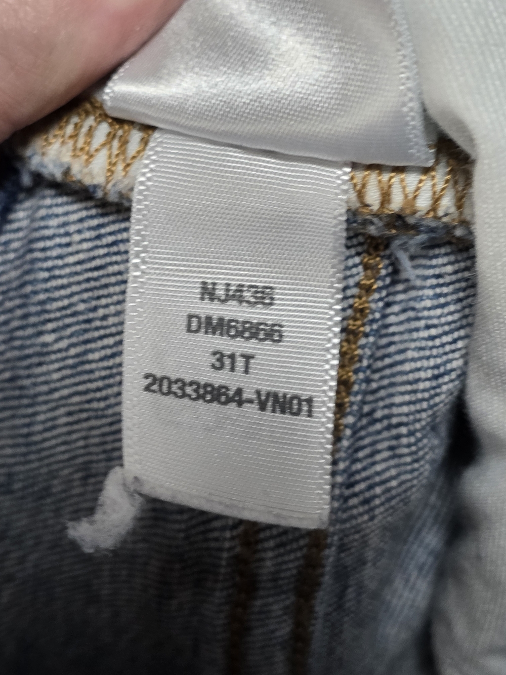 Madewell Women's Mid-rise Kick Out Mini-flare Rawhem Jeans Sz 31T - Picture 4 of 10